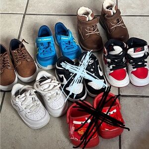 Toddler Boy shoes bundle 5 pairs size c5